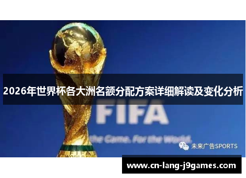 2026年世界杯各大洲名额分配方案详细解读及变化分析